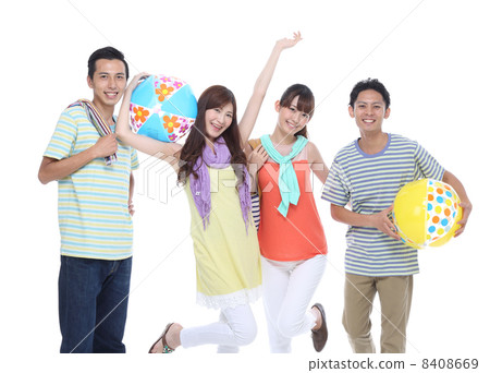 4個年輕人 4個年輕人 8408669