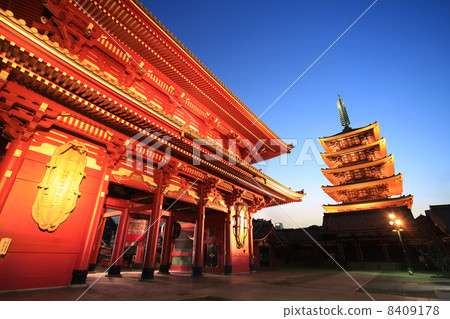 淺草寺 8409178