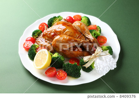 聖誕節烤雞 8409376