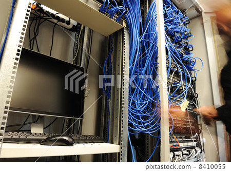Server room with equipments 8410055