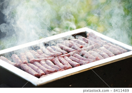 Barbecue at summer weekend 8411489