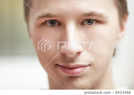 close up portrait of young man close up portrait of young man 8414366
