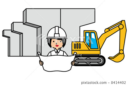 General contract construction site General contract construction site 8414402