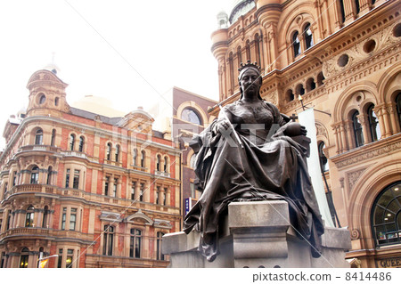 QVB維多利亞女王雕像 8414486