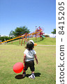 Children playing in the park 8415205