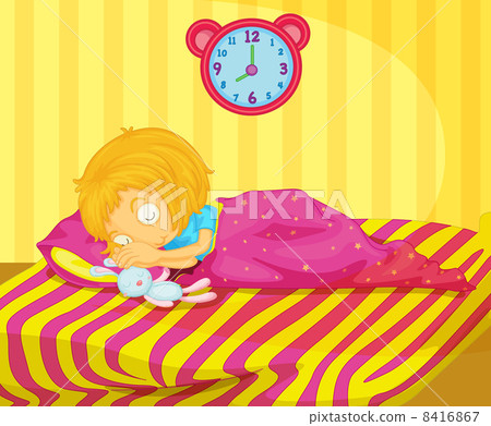 Girl sleeping 8416867
