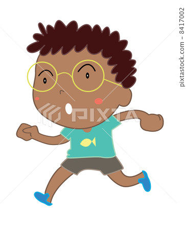 Simple child cartoon - Stock Illustration [8417002] - PIXTA