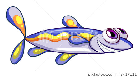 An elongated blue fish An elongated blue fish 8417121