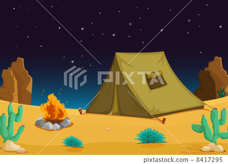 Camping at night Camping at night 8417295