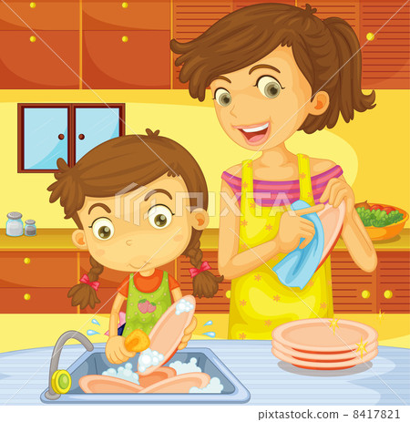 Helping at home 8417821
