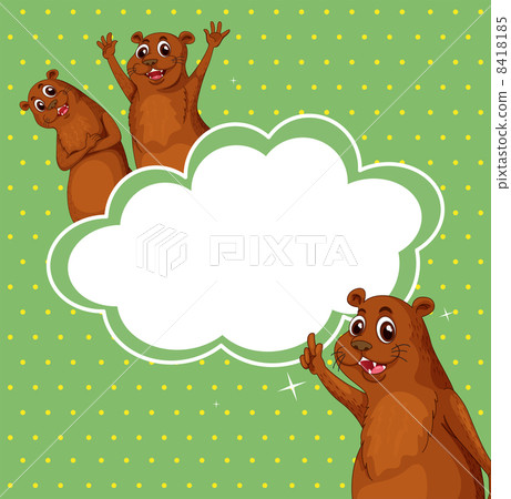 A stationery with three sealions A stationery with three sealions 8418185