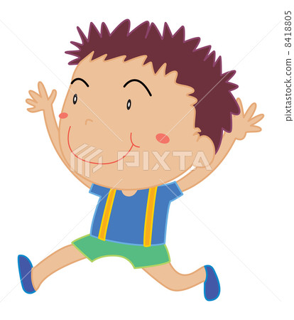 Simple child cartoon Simple child cartoon 8418805