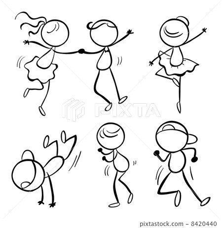 Different dance moves 8420440