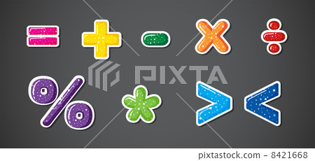 Colorful signs and symbols 8421668