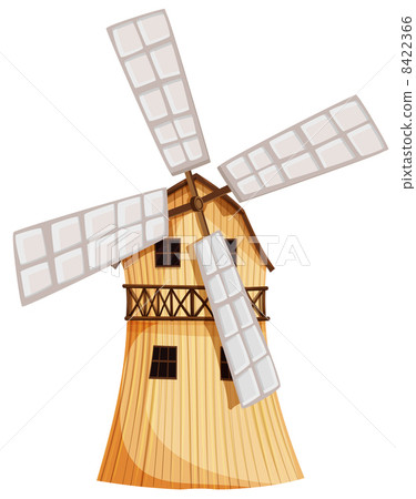 A wooden windmill A wooden windmill 8422366