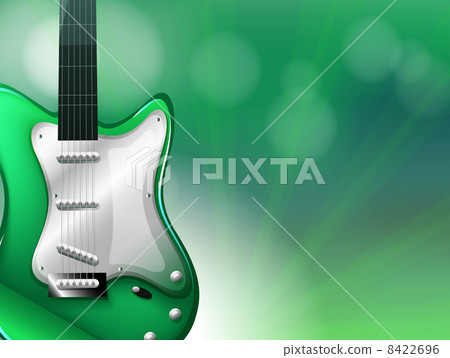 A stationery with a guitar 8422696