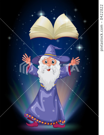 A book above the wizard 8422822