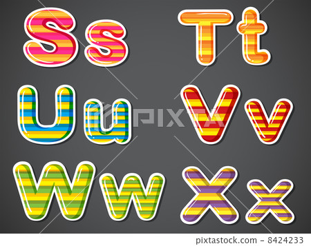 Letters of the alphabet Letters of the alphabet 8424233