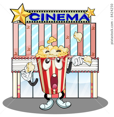 A popcorn at the cinema A popcorn at the cinema 8424250
