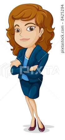 A business icon wearing a formal attire 8425294