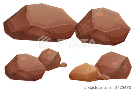 Big and small rocks 8425478