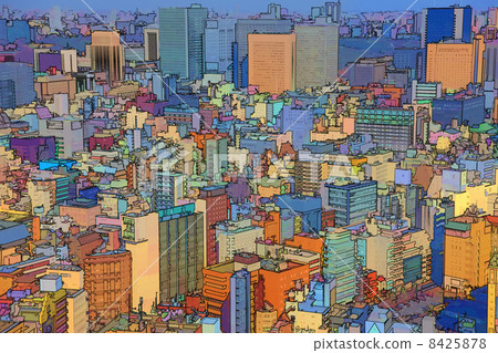 Buildings in Tokyo 8425878