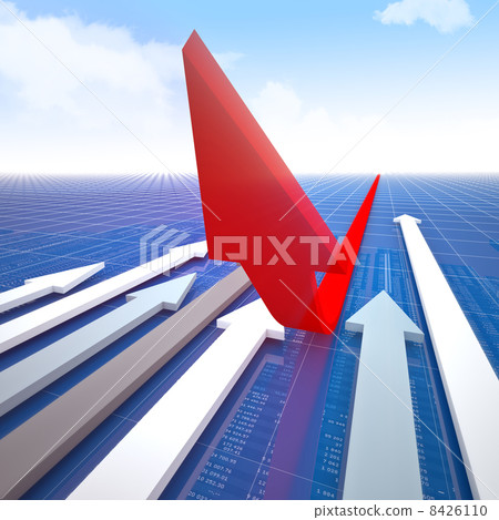 financial chart 8426110