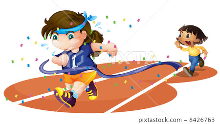 girls on a race track girls on a race track 8426763