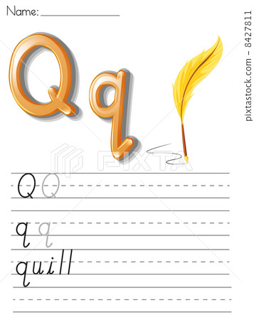 Alphabet handwriting series Alphabet handwriting series 8427811