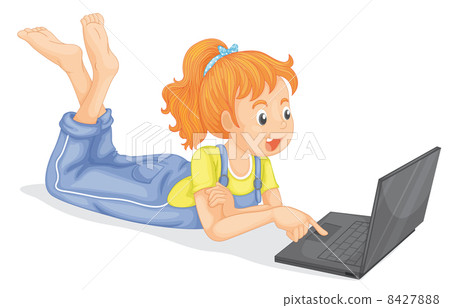 girl with laptop girl with laptop 8427888