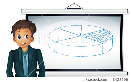 Whiteboard man Whiteboard man 8428396