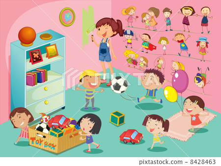 Bedroom scene Bedroom scene 8428463