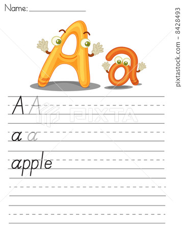 Alphabet sheet 8428493