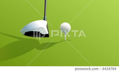 Driver and ball 8428769