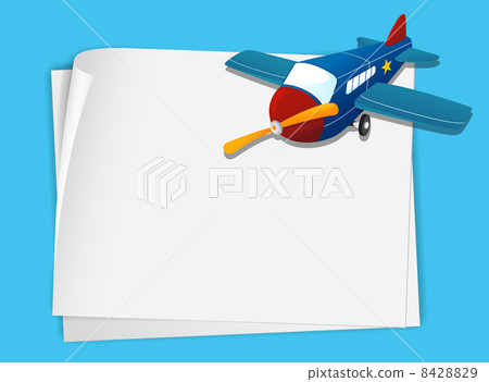 Plane paper 8428829