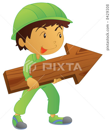 boy carrying arrow boy carrying arrow 8429108