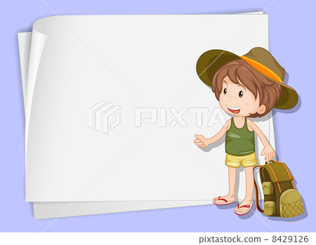 Boy on paper 8429126