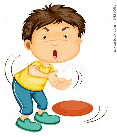 a boy playing disc a boy playing disc 8429595