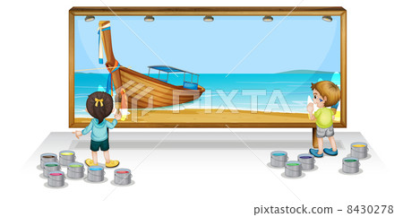 Painting a Thai vacation 8430278