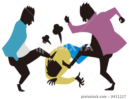 Men who lynch one person by two people 8431227