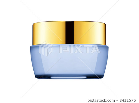 tub with a face cream tub with a face cream 8431576