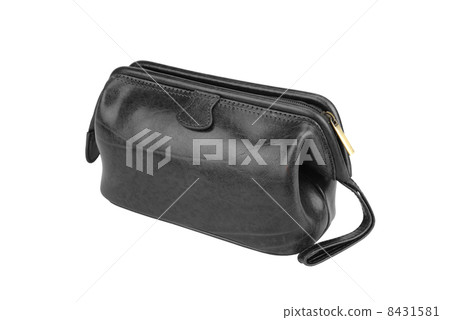 Small black bag isolated on white background. 8431581