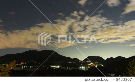 Lake Ashinoko Night view Lake Ashinoko Night view 8433807