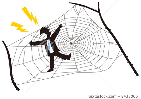 Businessman who is trapped 8435066