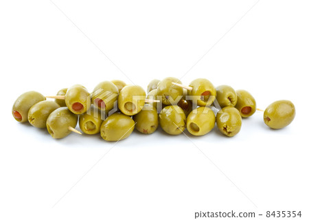 Olives stuffed with red pepper Olives stuffed with red pepper 8435354