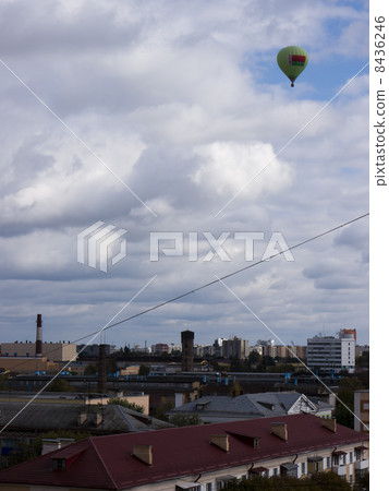 Architecture backgrounds. Balloon. 8436246