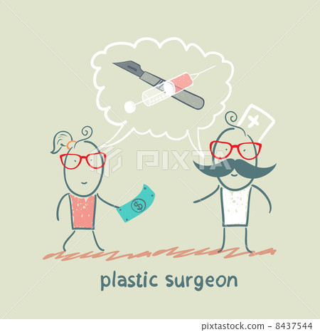 plastic surgeon says about the operation and the patient is looking at the money 8437544
