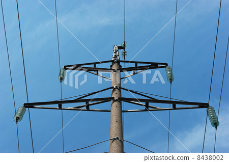 High voltage power pole High voltage power pole 8438002