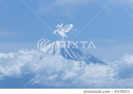 Mount Fuji and Pegasus Mount Fuji and Pegasus 8439051