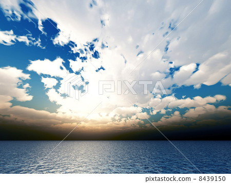 Wind and clouds with the sea Wind and clouds with the sea 8439150